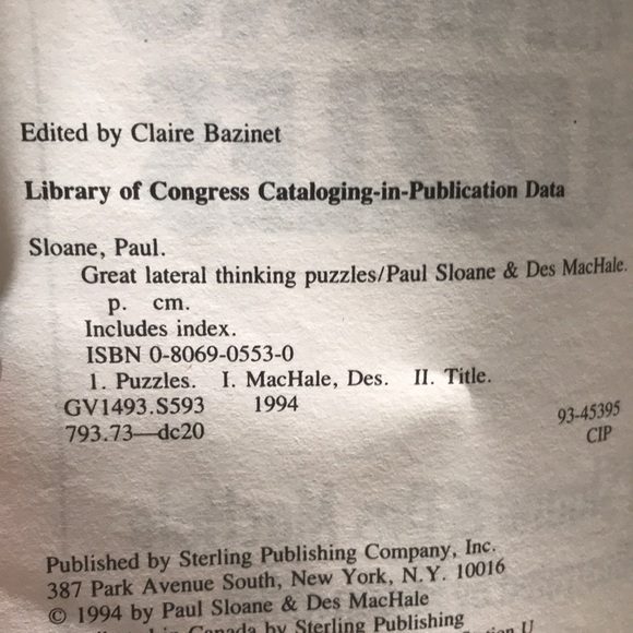 Lateral thinking puzzle books - Picture 7 of 16